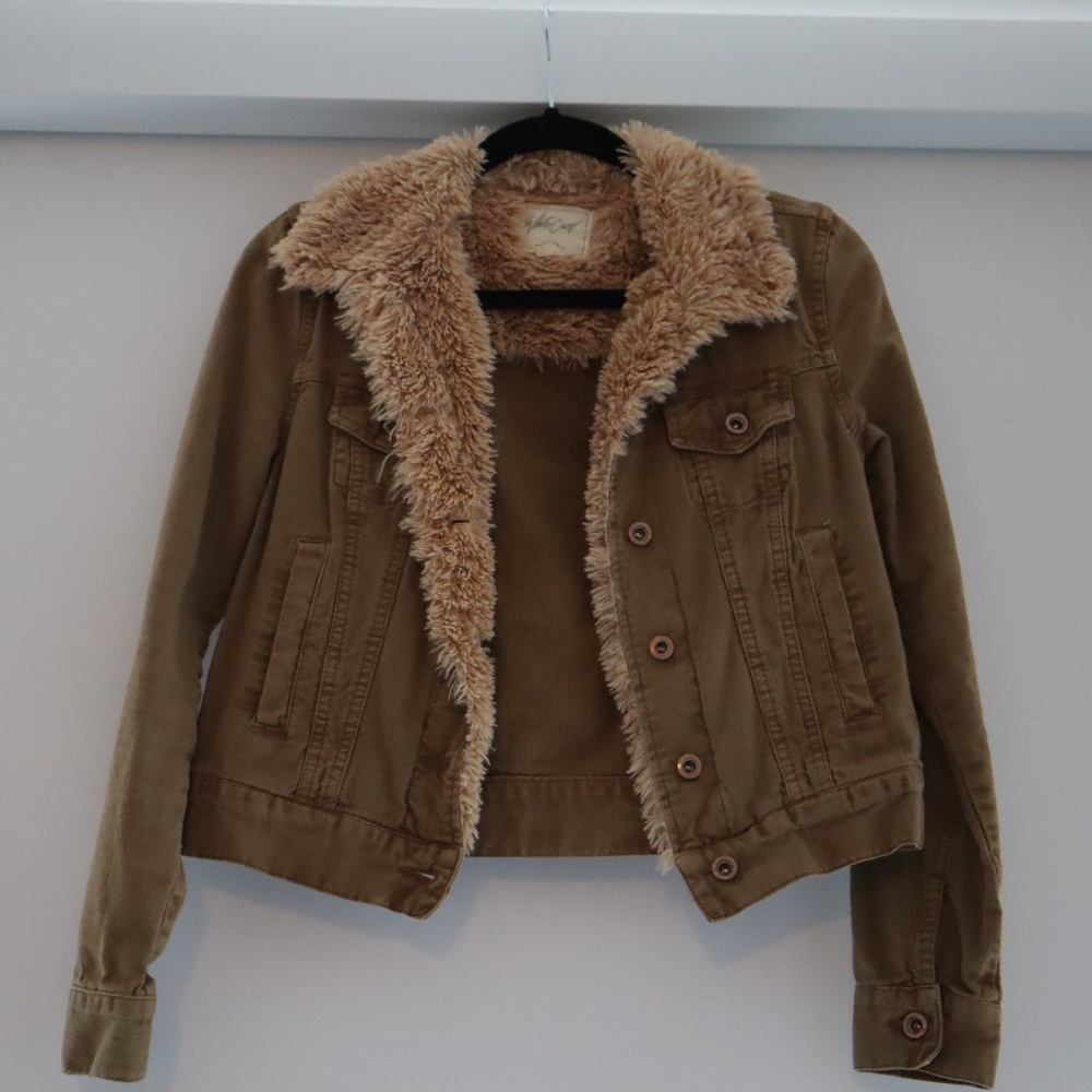 Brown Jean Jacket